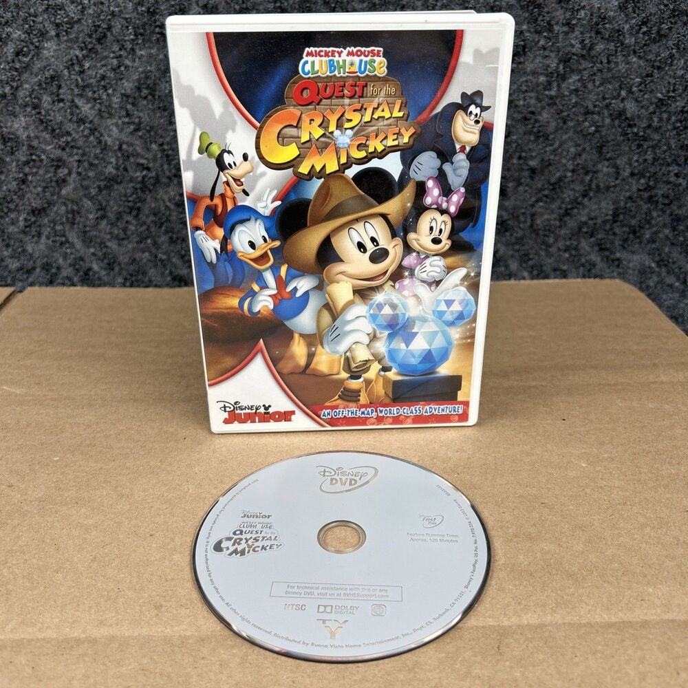 Mickey Mouse Clubhouse Quest For The Crystal Mickey Disney DVD